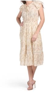 𝅺Moon River Tiered Maxi Dress